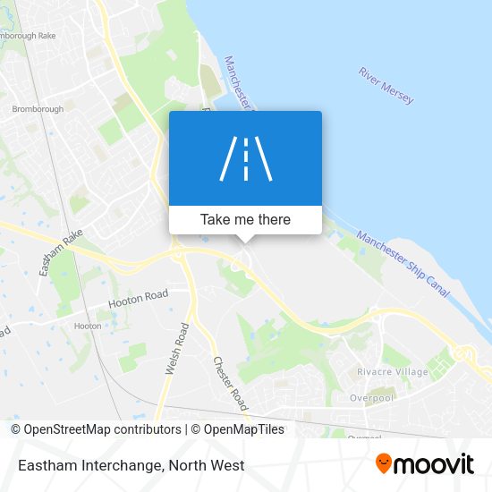 Eastham Interchange map
