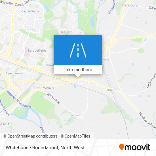 Whitehouse Roundabout map