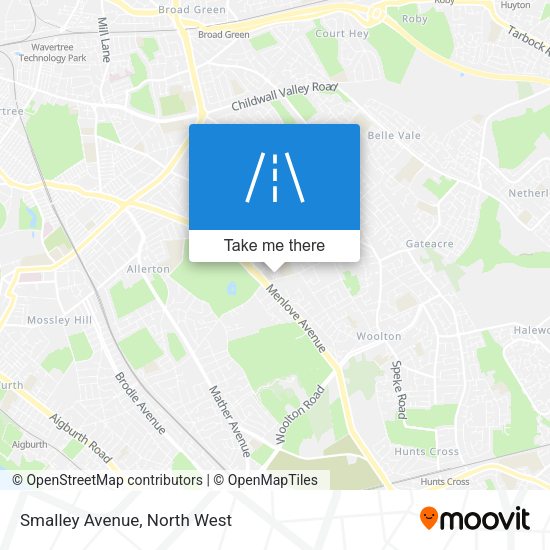 Smalley Avenue map