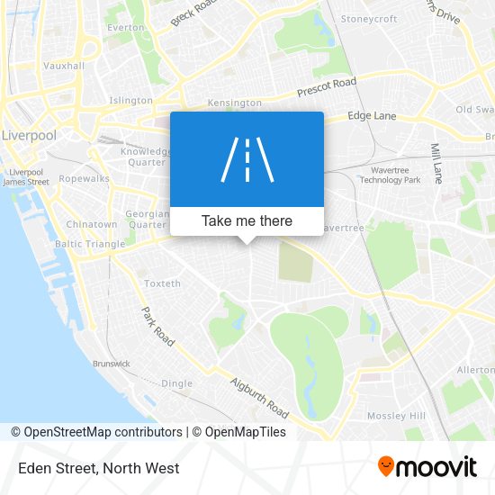 Eden Street map