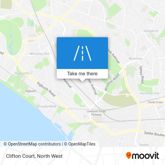 Clifton Court map