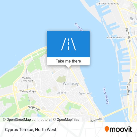 Cyprus Terrace map