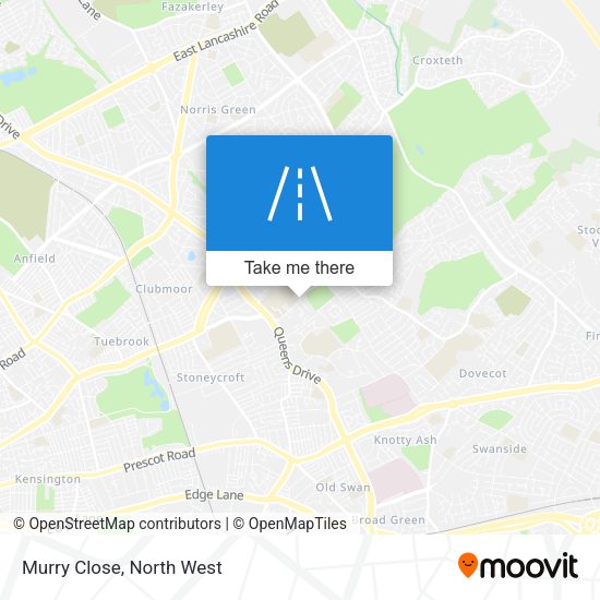 Murry Close map