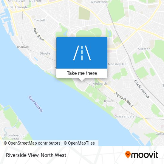 Riverside View map