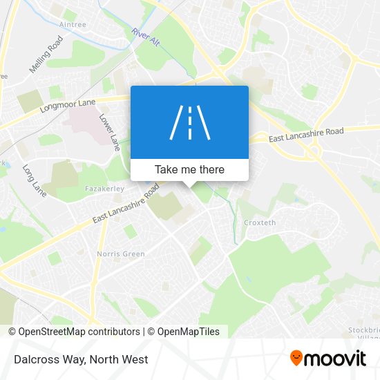 Dalcross Way map