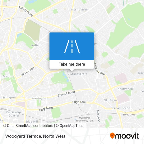 Woodyard Terrace map