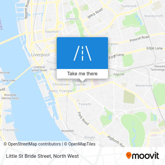 Little St Bride Street map