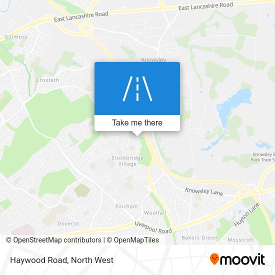 Haywood Road map