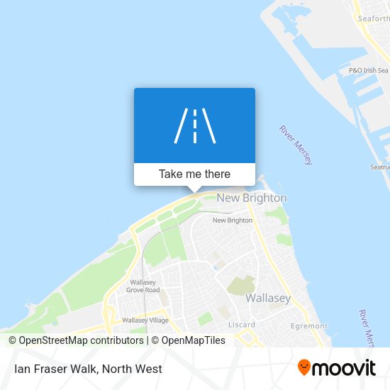 Ian Fraser Walk map