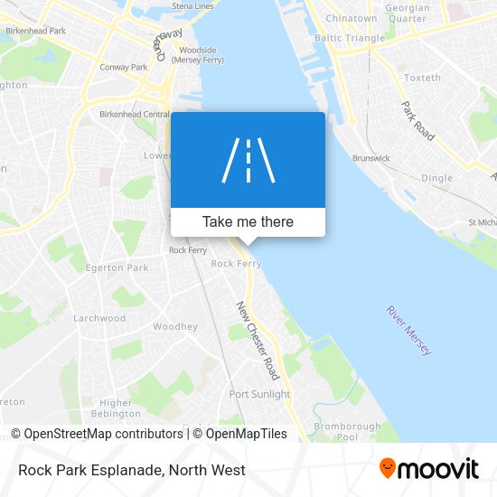 Rock Park Esplanade map