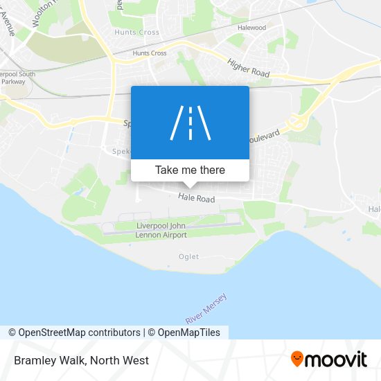 Bramley Walk map