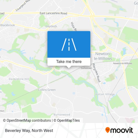 Beverley Way map