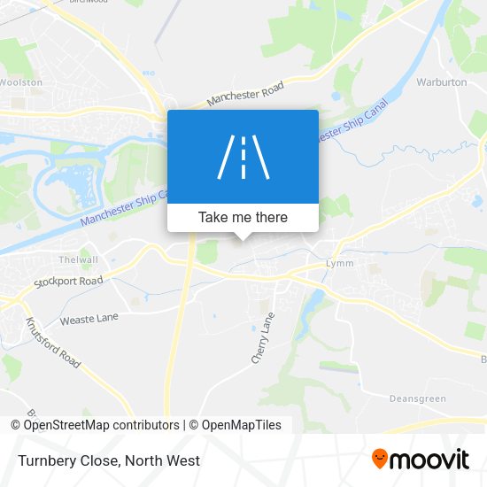 Turnbery Close map