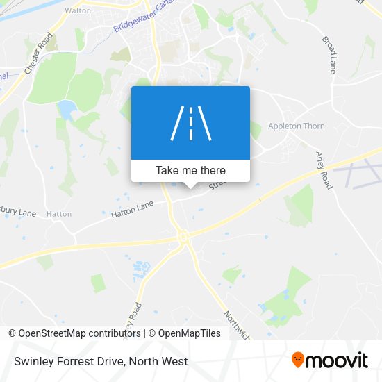 Swinley Forrest Drive map