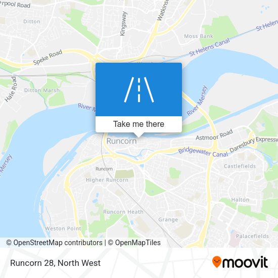 Runcorn 28 map