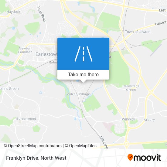 Franklyn Drive map