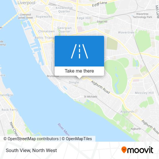 South View map