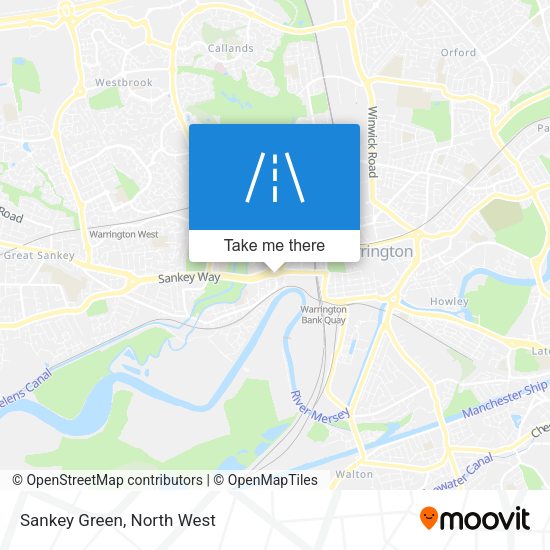 Sankey Green map