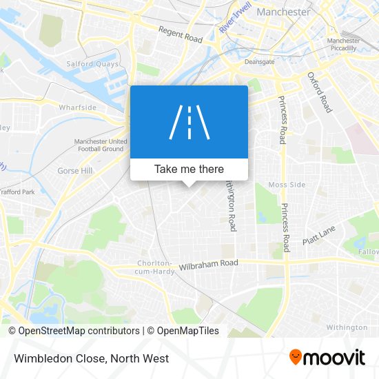 Wimbledon Close map