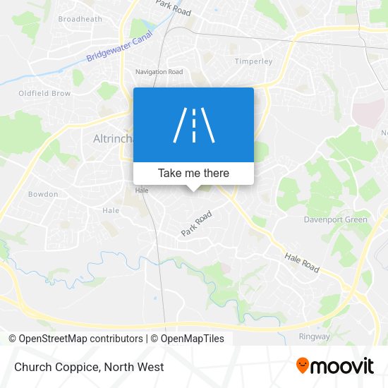 Church Coppice map