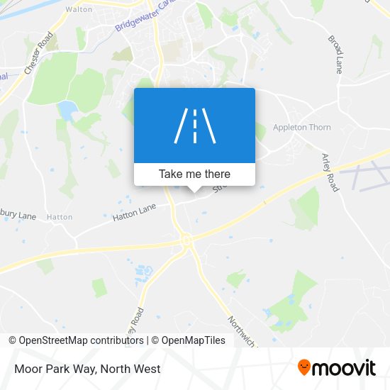 Moor Park Way map