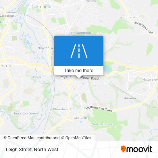 Leigh Street map