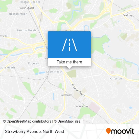 Strawberry Avenue map