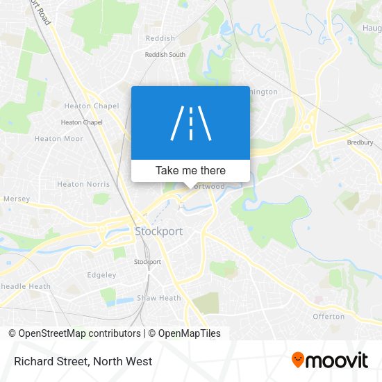 Richard Street map