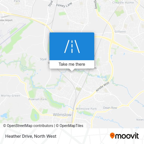 Heather Drive map