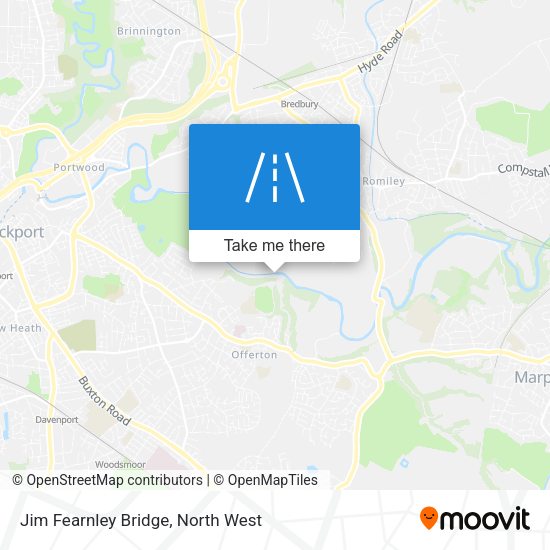Jim Fearnley Bridge map