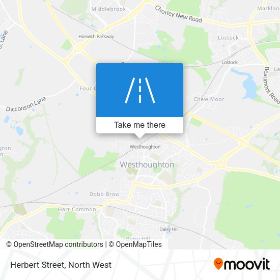 Herbert Street map