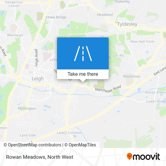 Rowan Meadows map