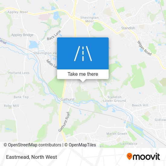 Eastmead map