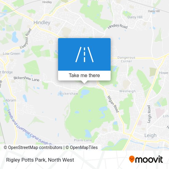 Rigley Potts Park map