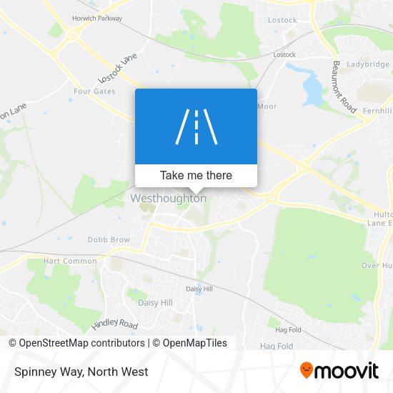 Spinney Way map