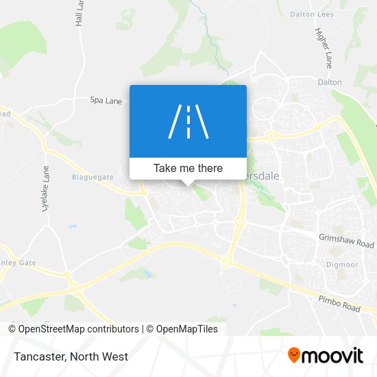 Tancaster map