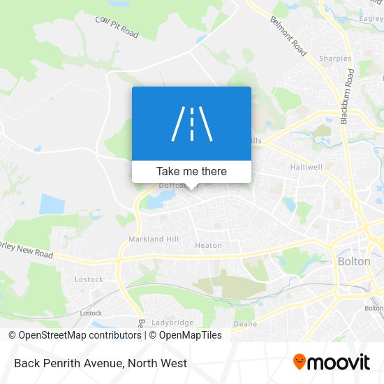Back Penrith Avenue map