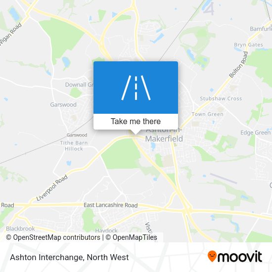 Ashton Interchange map