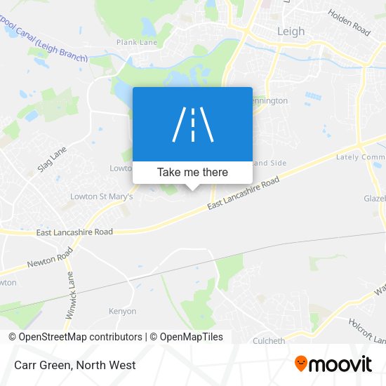 Carr Green map