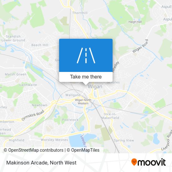 Makinson Arcade map