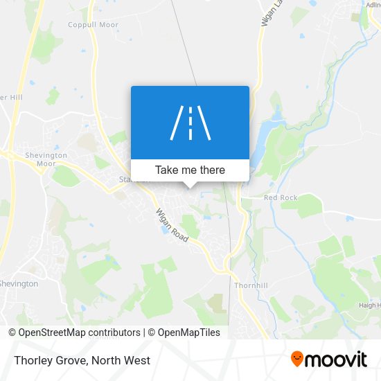 Thorley Grove map