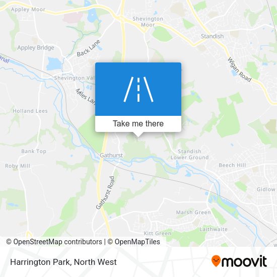 Harrington Park map
