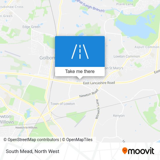 South Mead map
