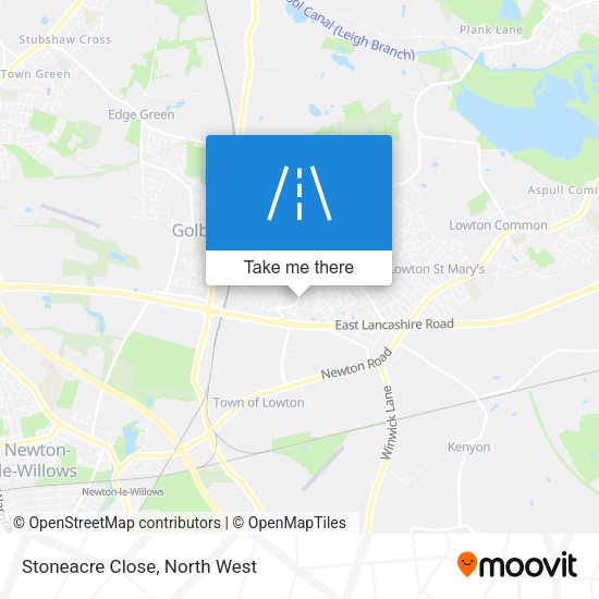 Stoneacre Close map