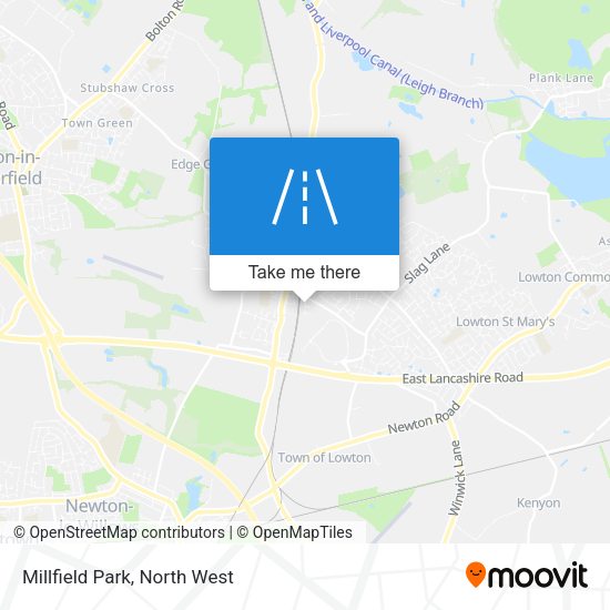 Millfield Park map