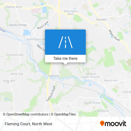 Fleming Court map