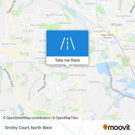 Smithy Court map