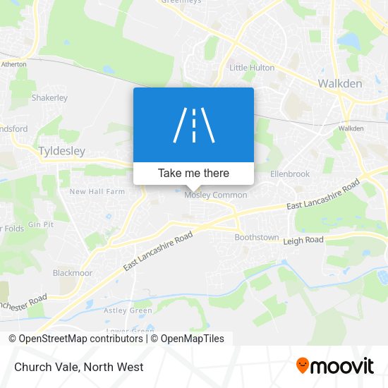Church Vale map
