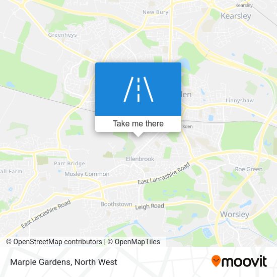 Marple Gardens map