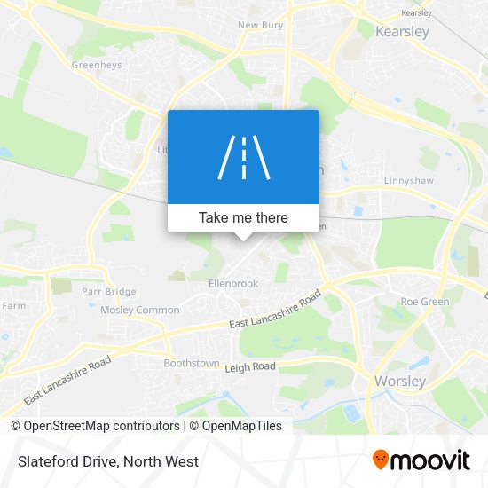 Slateford Drive map